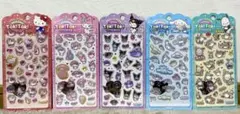 韓国 ライセンス サンリオ Tok!Tok!ステッカー 5種 コンプ シール