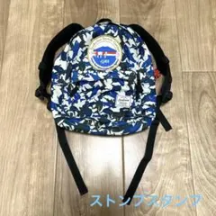ストンプスタンプ！キッズリュックサメ柄！JAXA筑波宇宙センターワッペン付き！のサムネイル