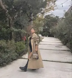 トレンチコート 冬