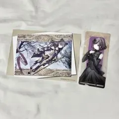 プロセカ　アニメイト特典　ポストカード　クリアしおり　東雲絵名