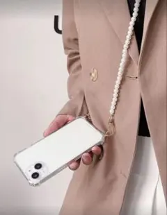 【SHEIN シーイン】【iPhone14ケース】【ストラップケース】