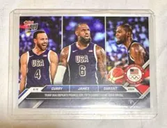 NBA カード topps LeBron Curry KD