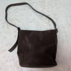LEPSIM ワンハンドルバケツバッグ ブラウン