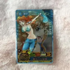 [美品、絶版、超レア]ワンピーベリーマッチ　ナミ　サンダーボルト＝テンポc290 美品、絶版、超レア]ワンピーベリーマッチ ナミ サンダーボルト