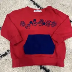 【激レアタグ付き✨】東京ディズニーランド トレーナー 90年代 スウェット 赤 激レアタグ付き✨】東京ディズニーランド トレーナー 90年代