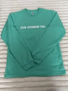 緑色 長袖カットソー S glimmer CLUB EXTENSION Fam.