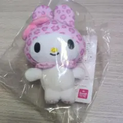アニバーサリー　サンリオ　マイメロディ　　ヒョウ柄　ボールチェーンマスコット