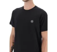 ストーンアイランド　ブラックTシャツ　Lのサムネイル