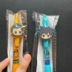 呪術廻戦、ラバーマスコット付きボールペン、伏黒恵、夏油傑