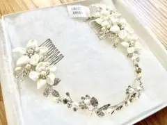 【美品】ANNAN WEDDING　ヘッドドレス