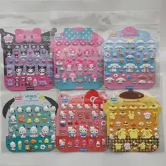 韓国限定 サンリオ マシュマロシール 6枚セット