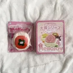 Mellojoy メロジョイ スクイーズ　大福シリーズ　柿【付属品付き】