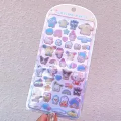 【正規品】コットンパフィ サンリオキャラクターズ