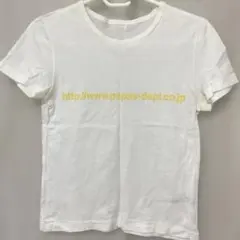 mademoiselle non non 半袖　白Tシャツ　ロゴTシャツのサムネイル