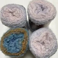 毛糸玉　ネージュ2139番8玉 Opal 毛糸 フンデルトヴァッサー4全色8玉セット福袋全国