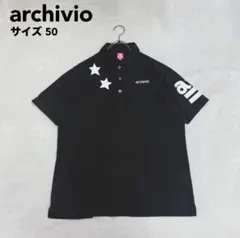 archivio アルチビオ ゴルフウェア ポロシャツ サイズ38 - メルカリ