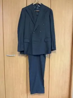 ラルフローレン　USAヴィンテージ　ダークグレー ダブルブレストスーツ