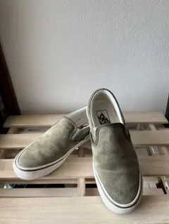 Vans　バンズ　スエード レザー　スリッポン　メンズ 23.5cm　レアカラー