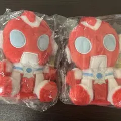 ウルトラマンティガ M78ウルトラマン ふわふわお座りぬいぐるみ - メルカリ