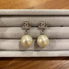 CHANEL シャネル　ピアス　パール　ココマーク