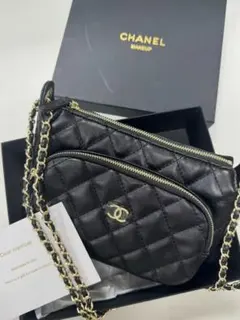 ノベルティ ☆ 非売品 ブラック レザー ショルダーバッグ