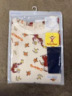 【新品未開封】GU baby おさるのジョージ　カンタンT 100cm
