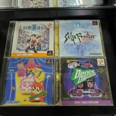 PS1ゲームソフトセット（サガ フロンティア他）