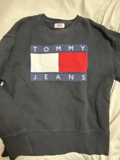 TOMMY JEANS トレーナー Mサイズ ダークグレー