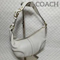 COACH コーチ エルゴ ホーボー ショルダーバッグ Y2K F11261 y2k】COACH エルゴ ホーボー ショルダーバッグ 白系 F11261 - メルカリ