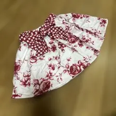 タルティーヌエショコラ 薔薇柄スカート110