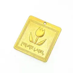Y605-170　PRIVATE LABEL ロゴプレート チャームパーツのサムネイル
