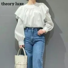 theoryluxe 長袖ブラウス　Louette Janis　38 theoryluxe 長袖ブラウス Louette Janis 38 - メルカリ
