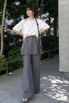 メゾンスペシャル Side Zipper Parachute Pants 38 - メルカリ