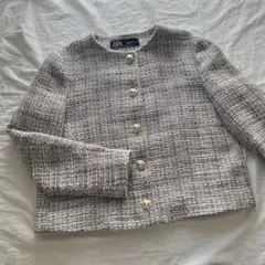 ZARAツイードジャケット