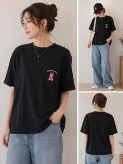 【美品】PIXAR ロッツォ刺繍Tシャツ LL 黒のサムネイル
