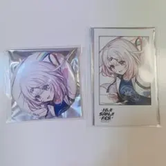 にじさんじ 缶バッジ チェキ 椎名唯華