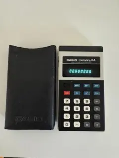 CASIO memory-8A 電卓 CD-813 蛍光表示管　日本製　70年代