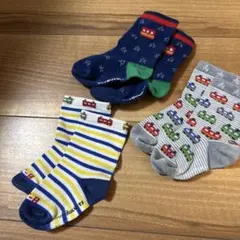 ミキハウス　ホットビスケッツ　靴下13〜15 3セット