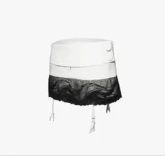THEREDTHREAD veil lace garter skort S - メルカリ