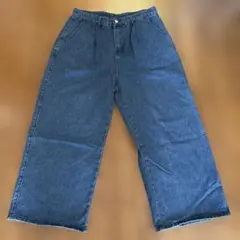 neos addictive design Wide Denim Slacks