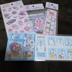 おぱんちゅうさぎ シールセット 5点