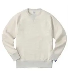 LOOPWHEELER LW250 スウェット トレーナー(L)オートミール 白