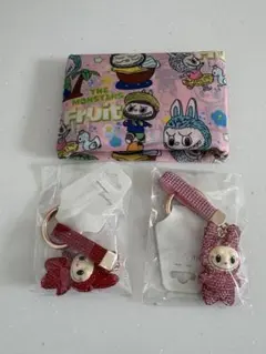 ラブブ　キーホルダー2個セット　エコバッグ