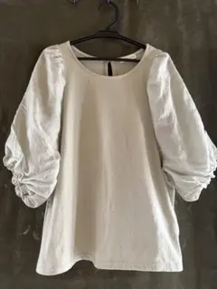 ￼ earth music& ecology パフスリーブTシャツ