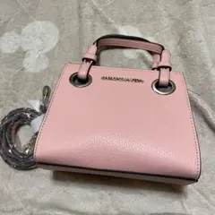 SAMANTHA VEGA ピンク ハンドバッグ