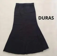 DURAS リブニットマーメイドスカート