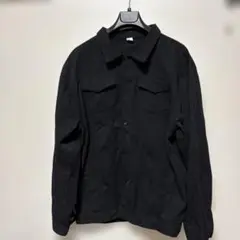 ブラックデニムジャケット メンズ3XL442番