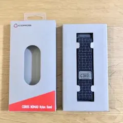 COROS NOMAD用24mmナイロンバンド/Dark Grey