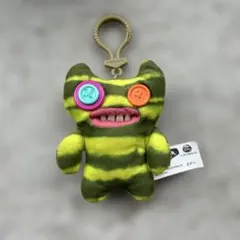 Fuggler ぬいぐるみ キーホルダー ストライプ 緑