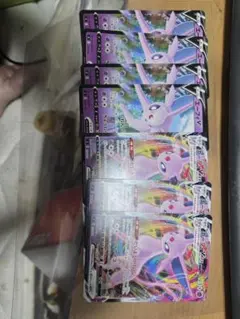 エーフィVMAX(ノーマル) ３枚 V(ノーマル) ４枚